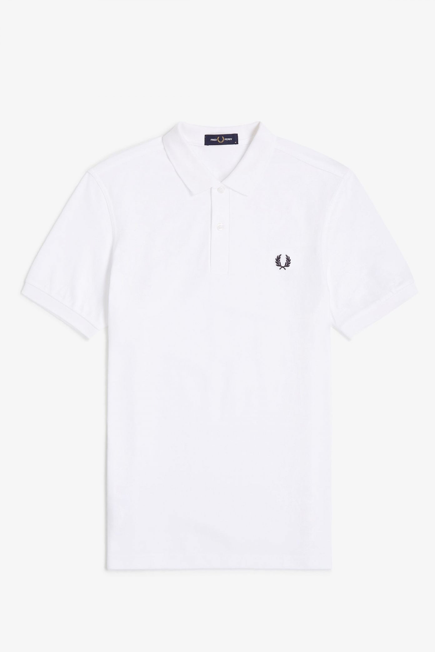 FRED PERRY PLAIN FRED PERRY SHIRT en color BLANCO (2)