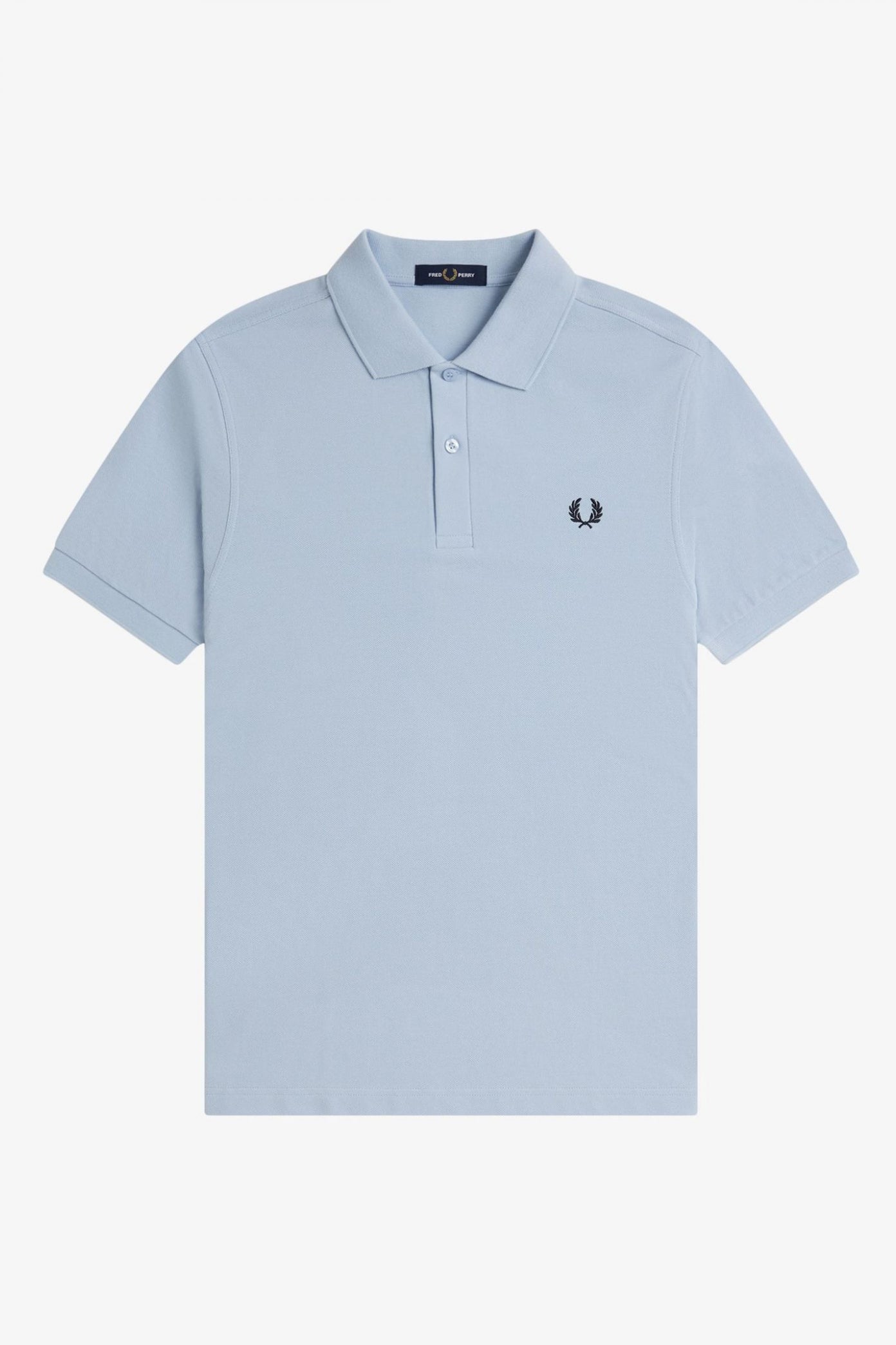 FRED PERRY PLAIN FRED PERRY SHIRT en color AZUL (2)