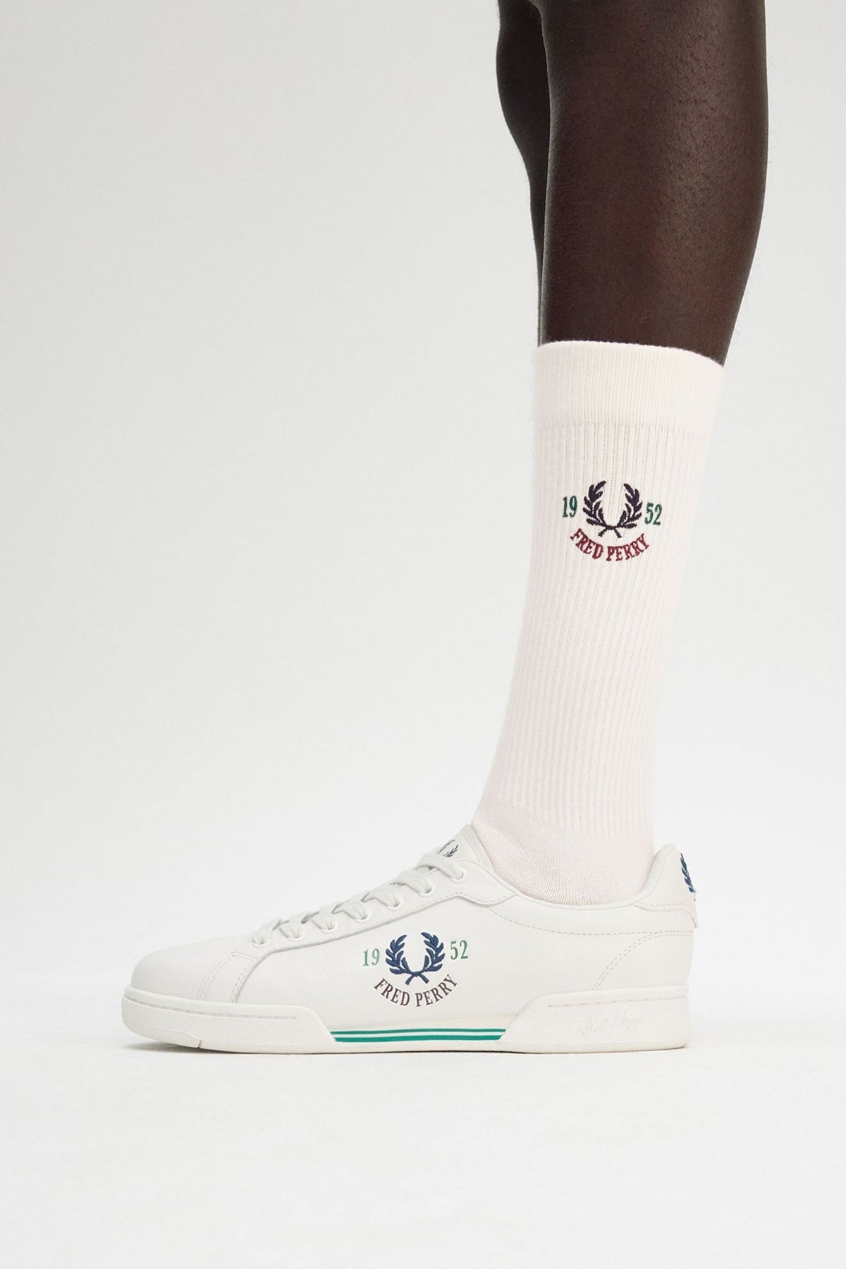 FRED PERRY CLUBHOUSE SOCK en color BEIS (2)