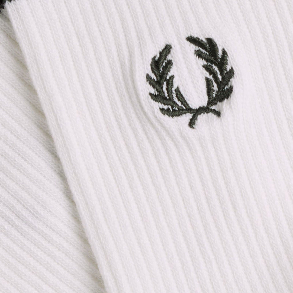 FRED PERRY TENNIS TIPPED SOCK en color BLANCO (4)