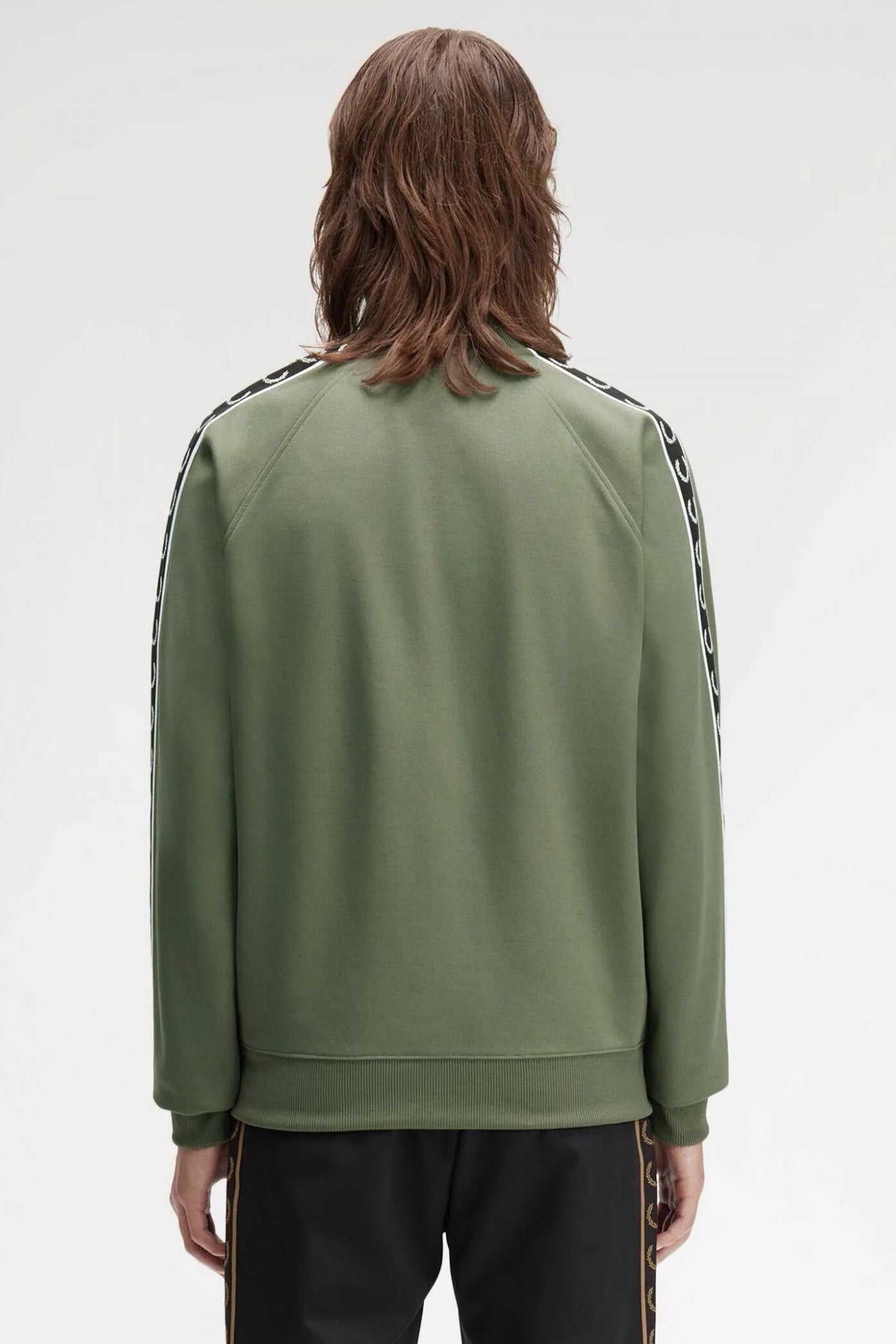 FRED PERRY TRACK JACKET en color VERDE (2)