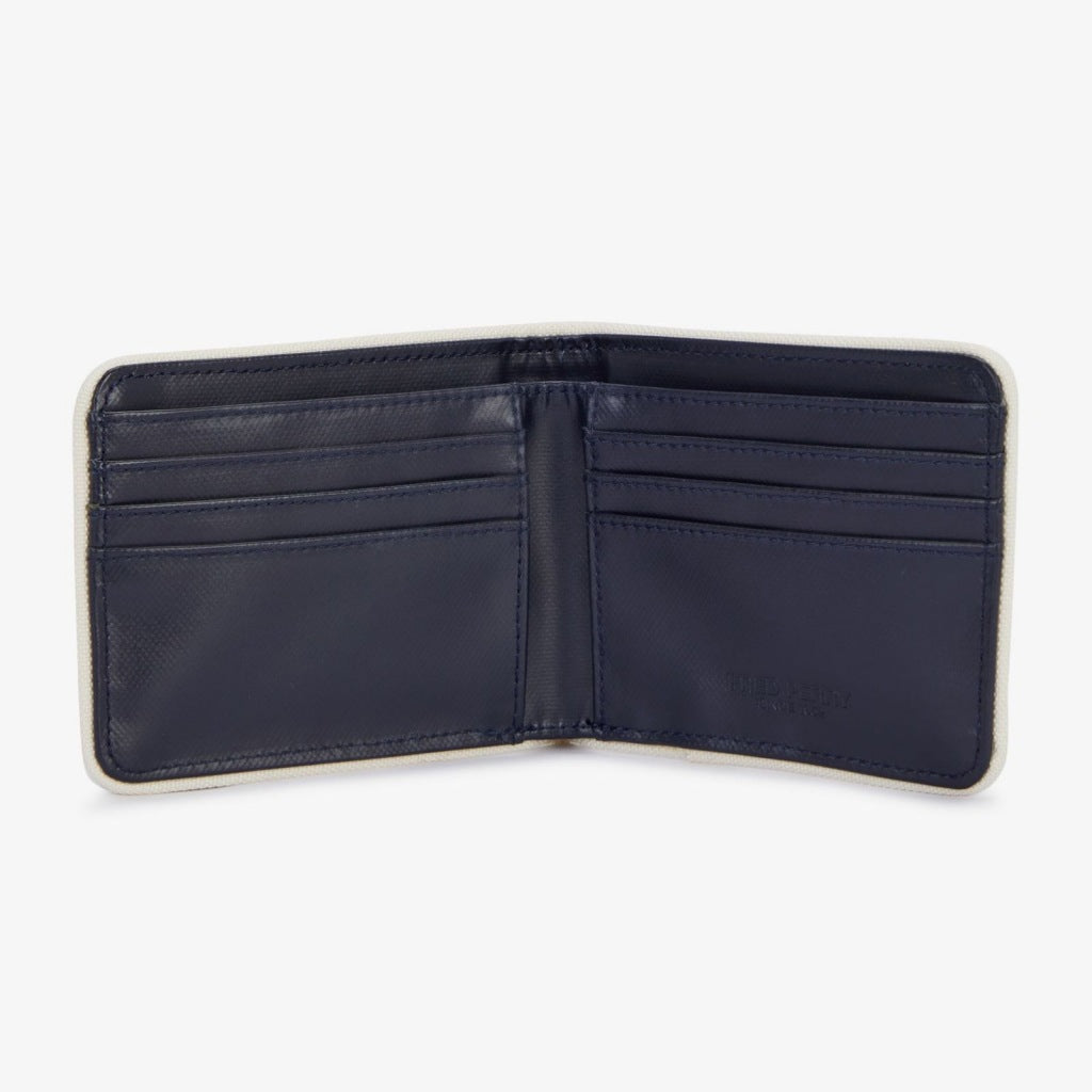 FRED PERRY COATED POLYESTER BILLFOLD W en color AZUL (6)