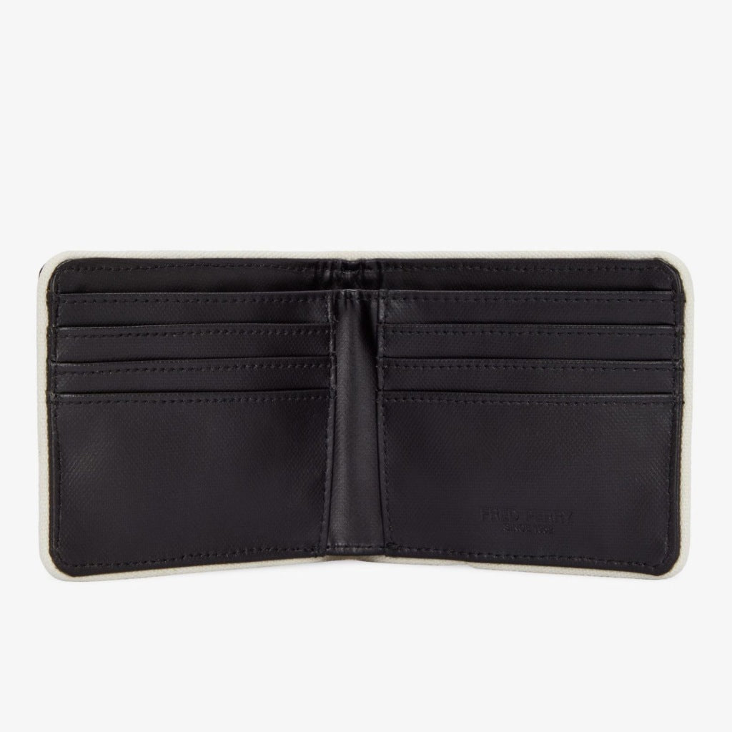 FRED PERRY BILLFOLD W en color NEGRO (6)