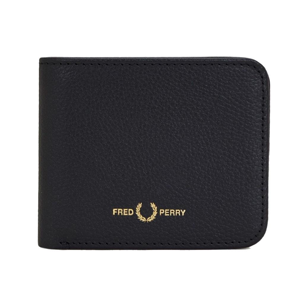 FRED PERRY BILL FOLD WA en color NEGRO (4)