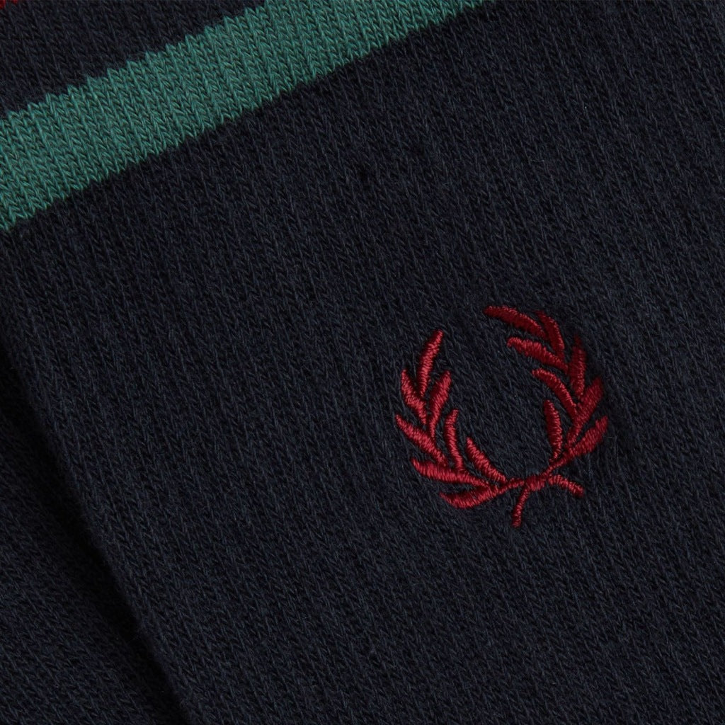 FRED PERRY TIPPED SPORTS SOCK en color AZUL (4)