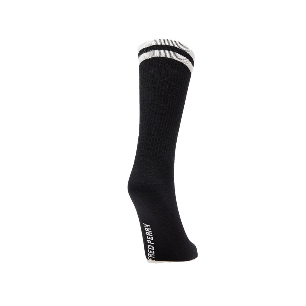 FRED PERRY TIPPED SPORTS SOCK en color NEGRO (5)