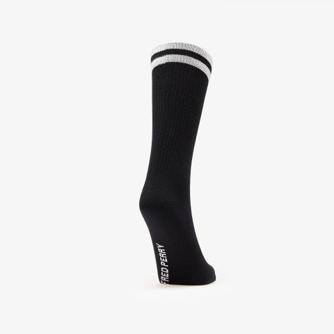 FRED PERRY TIPPED SPORTS SOCK en color NEGRO (2)