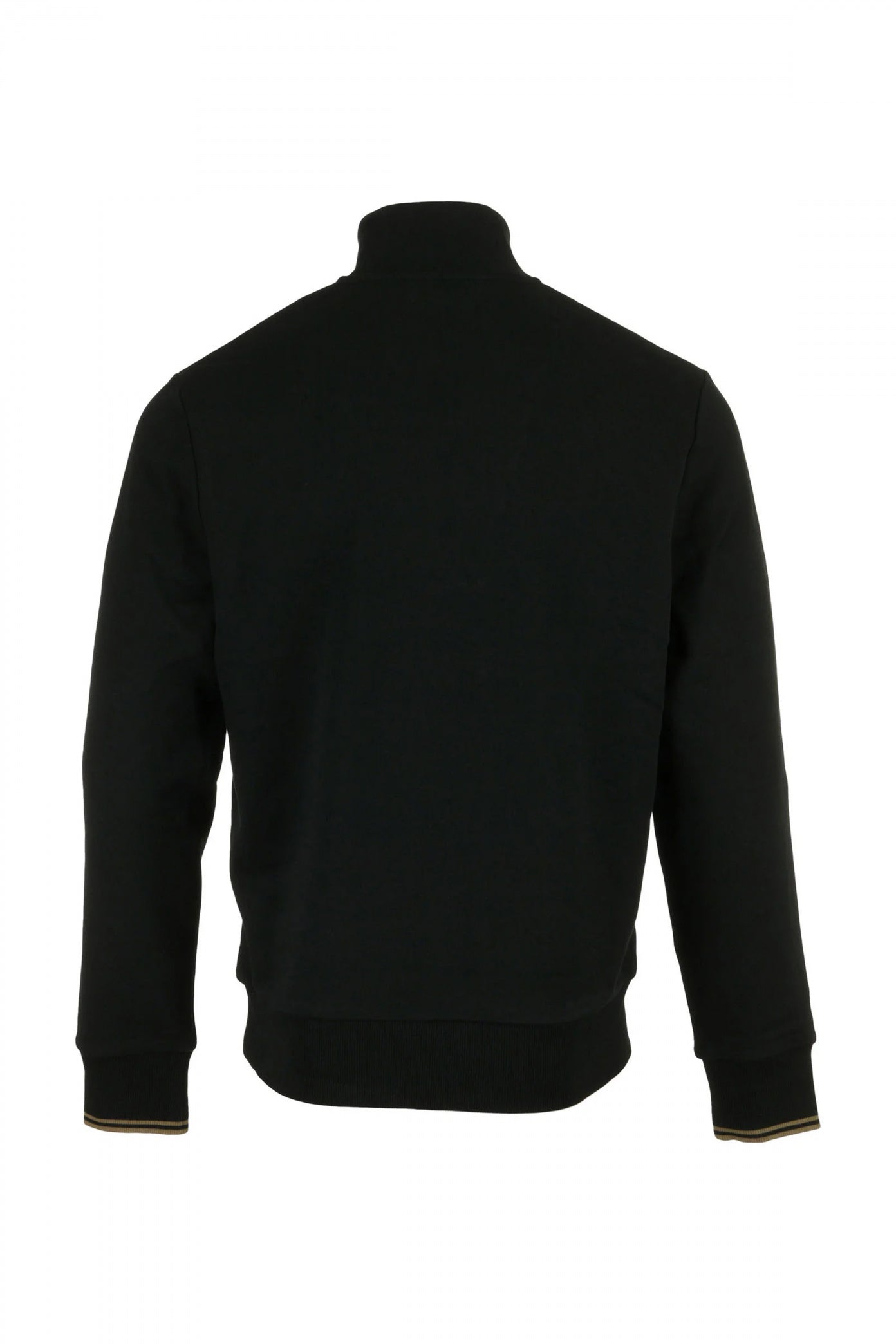 FRED PERRY HALF ZIP SWEATSHIRT en color NEGRO (2)