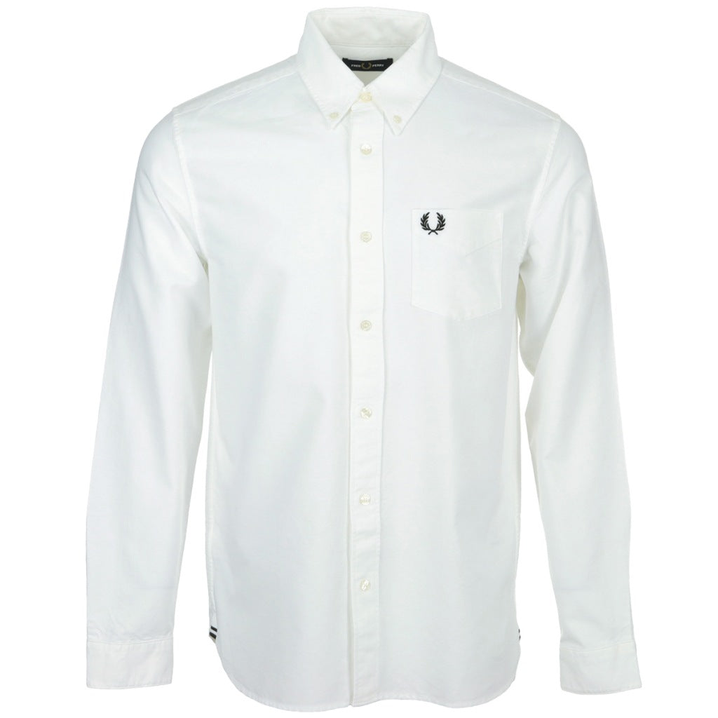 FRED PERRY OXFORD SHIRT en color BLANCO (4)