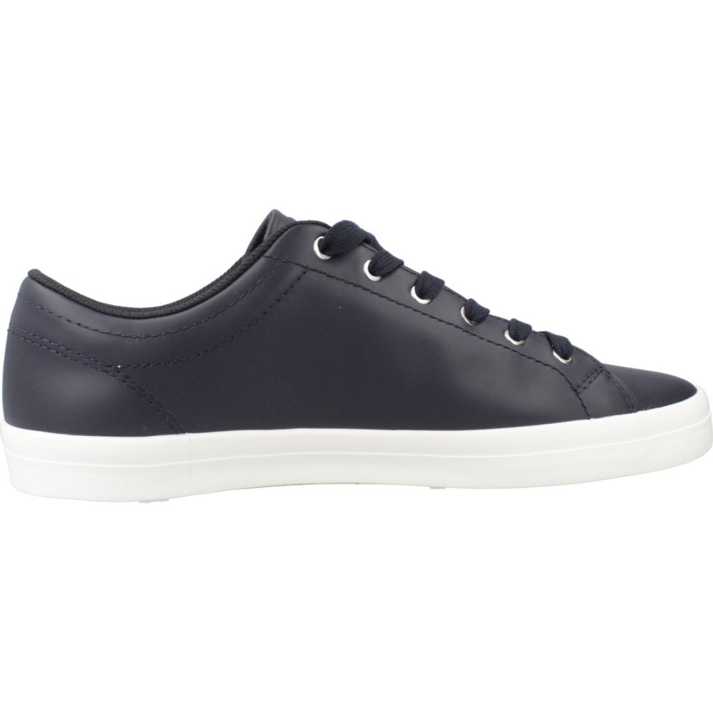 FRED PERRY BASELINE LEATHER en color AZUL (4)