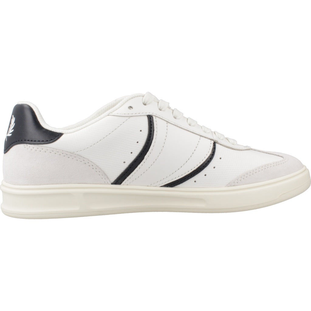 FRED PERRY B EMBOSSED LEATHER en color BLANCO (4)
