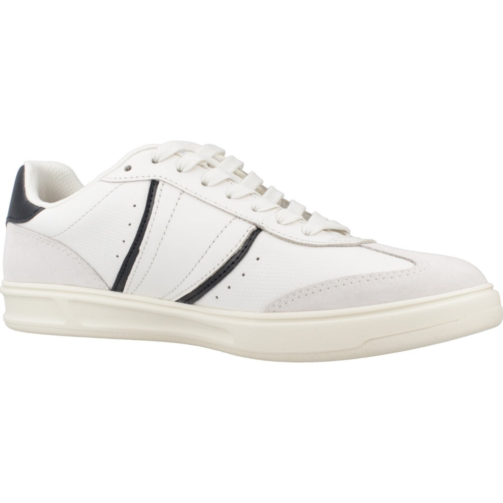 FRED PERRY B EMBOSSED LEATHER en color BLANCO (5)