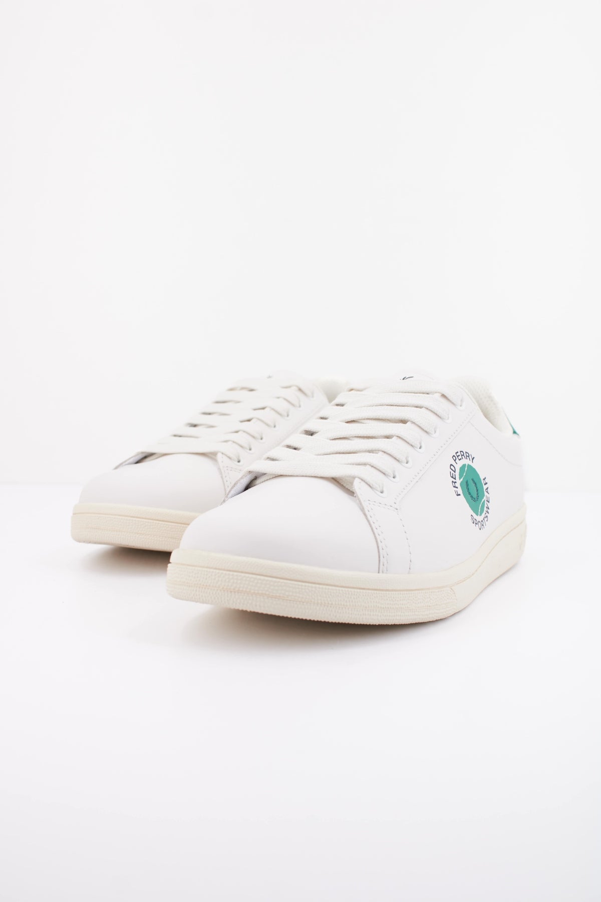 FRED PERRY B LEATHER TENNIS en color BLANCO (2)