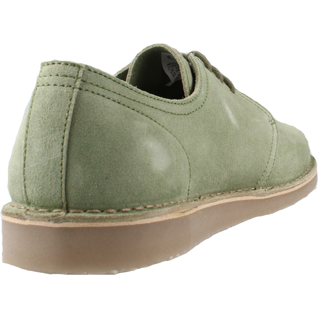 FRED PERRY ZAPATO LINDEN SUEDE en color VERDE (3)