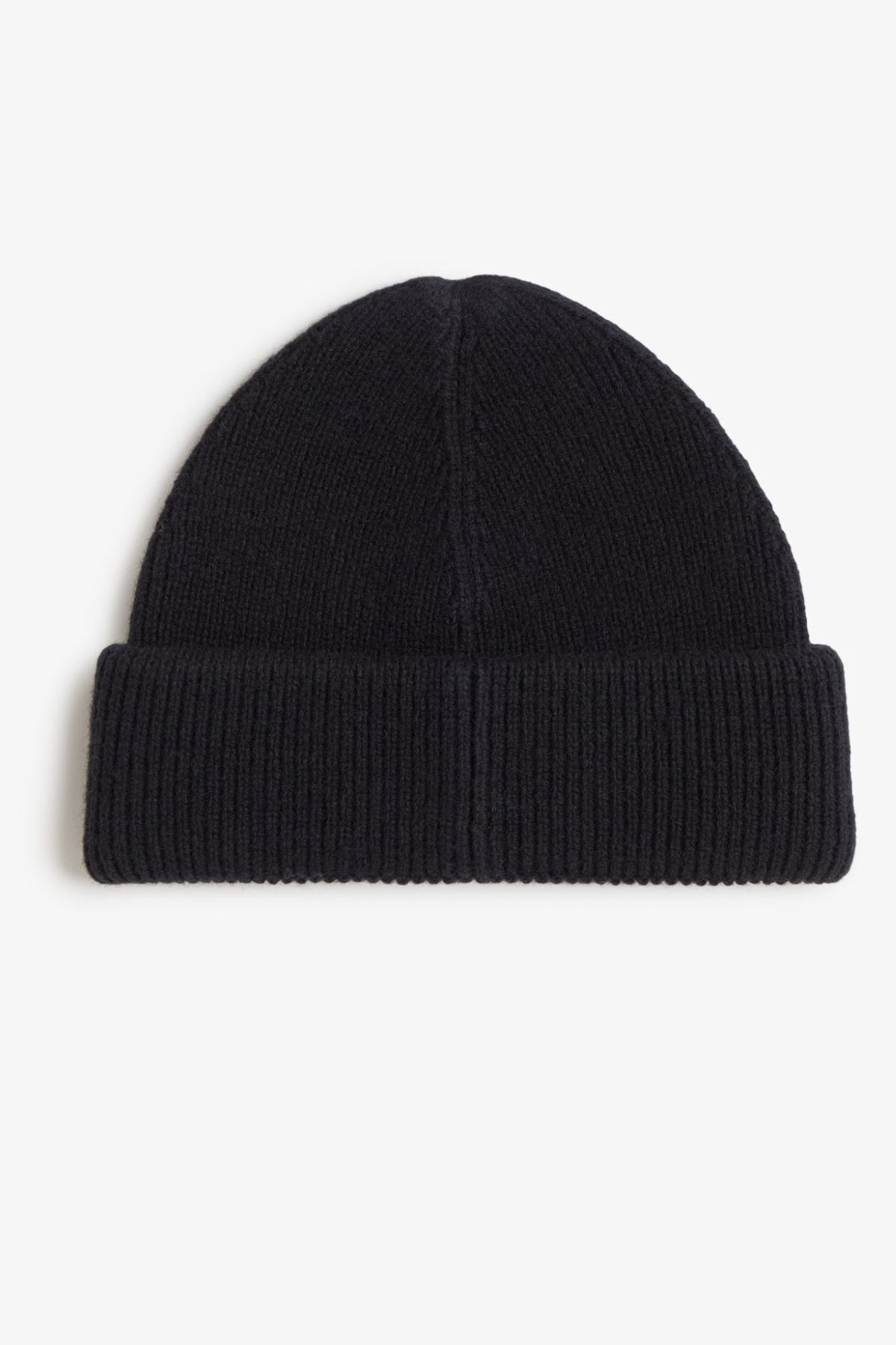 FRED PERRY CLASSIC WOOL BEANIE en color NEGRO (2)