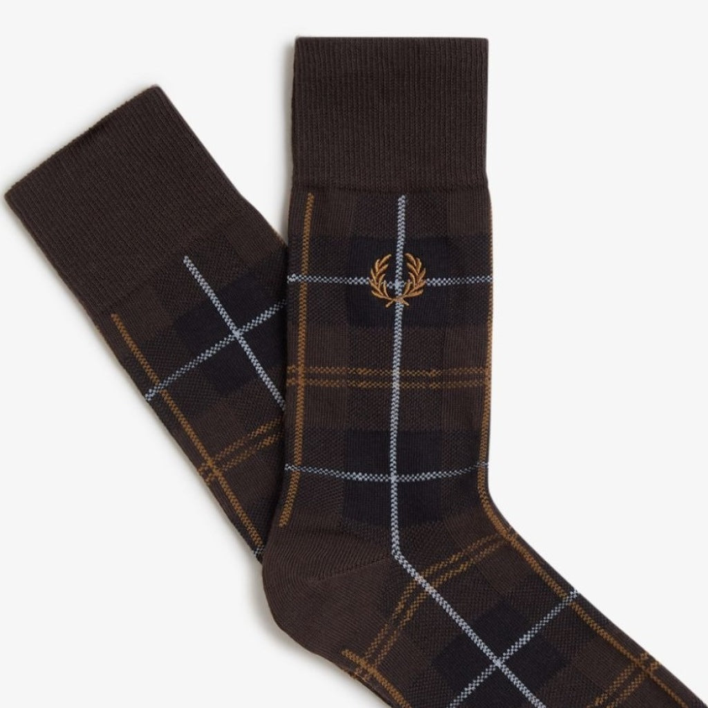 FRED PERRY TARTAN SOCK en color (5)