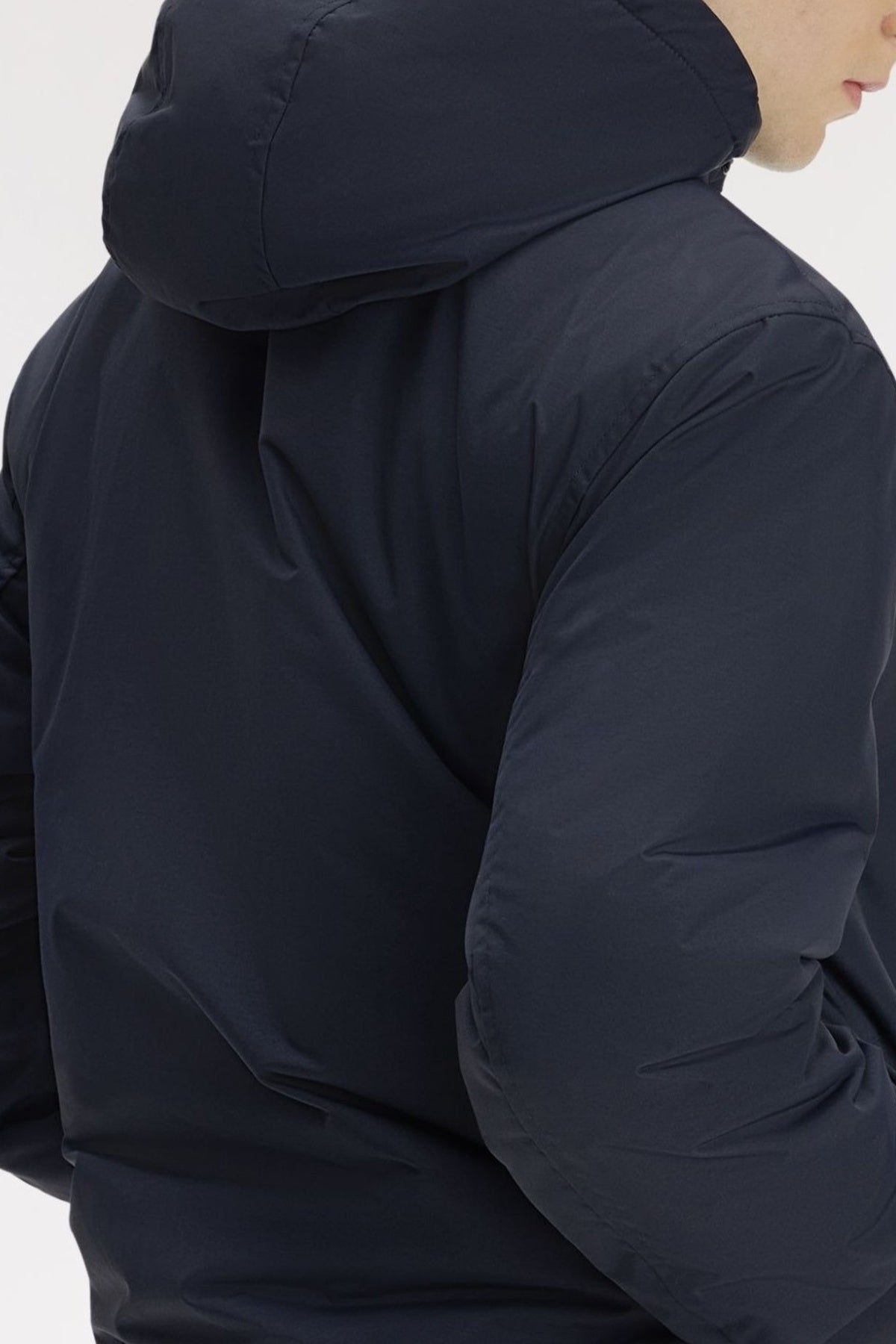 FRED PERRY HOODED BRENTHAM JACKET en color AZUL (3)