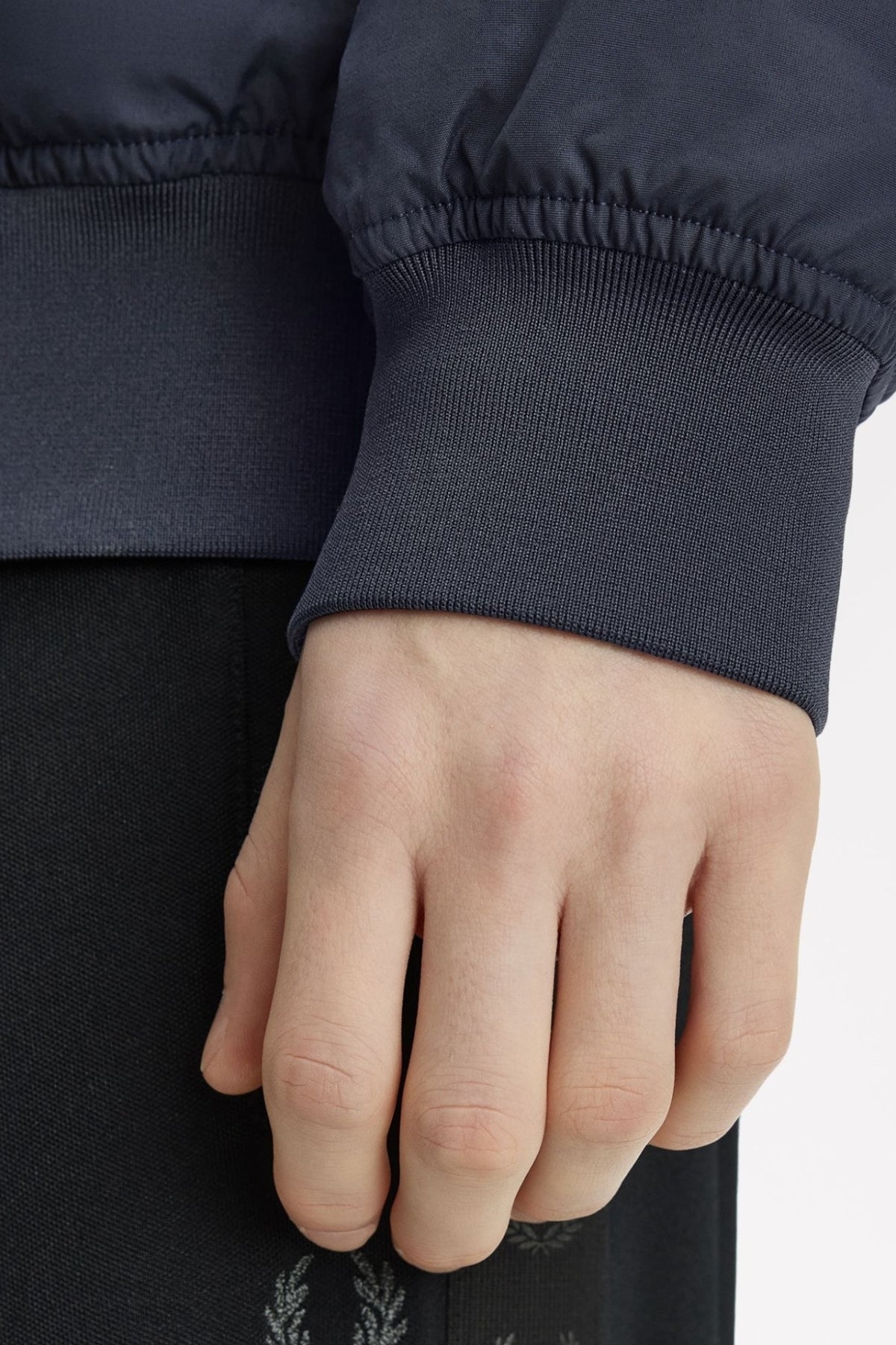 FRED PERRY HOODED BRENTHAM JACKET en color AZUL (4)