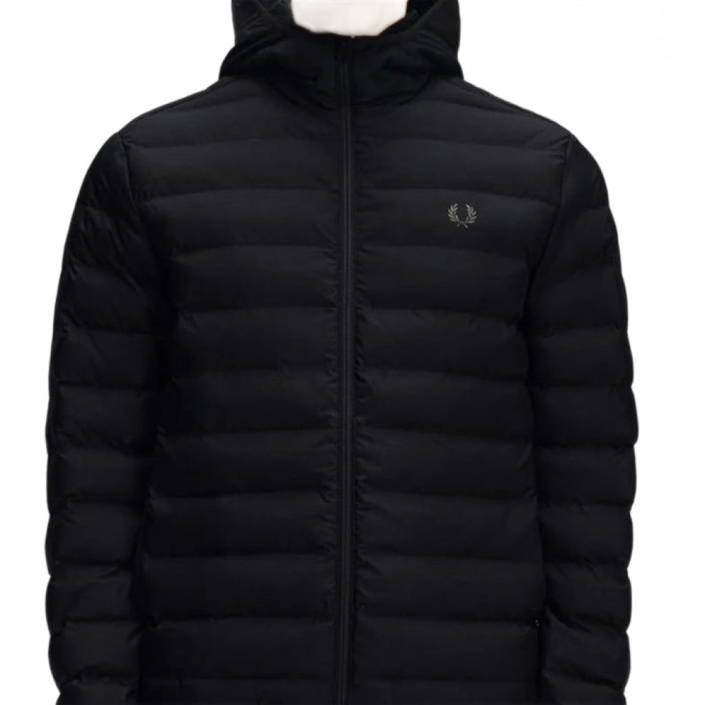 FRED PERRY HOODED INSULATED JACKET en color (4)