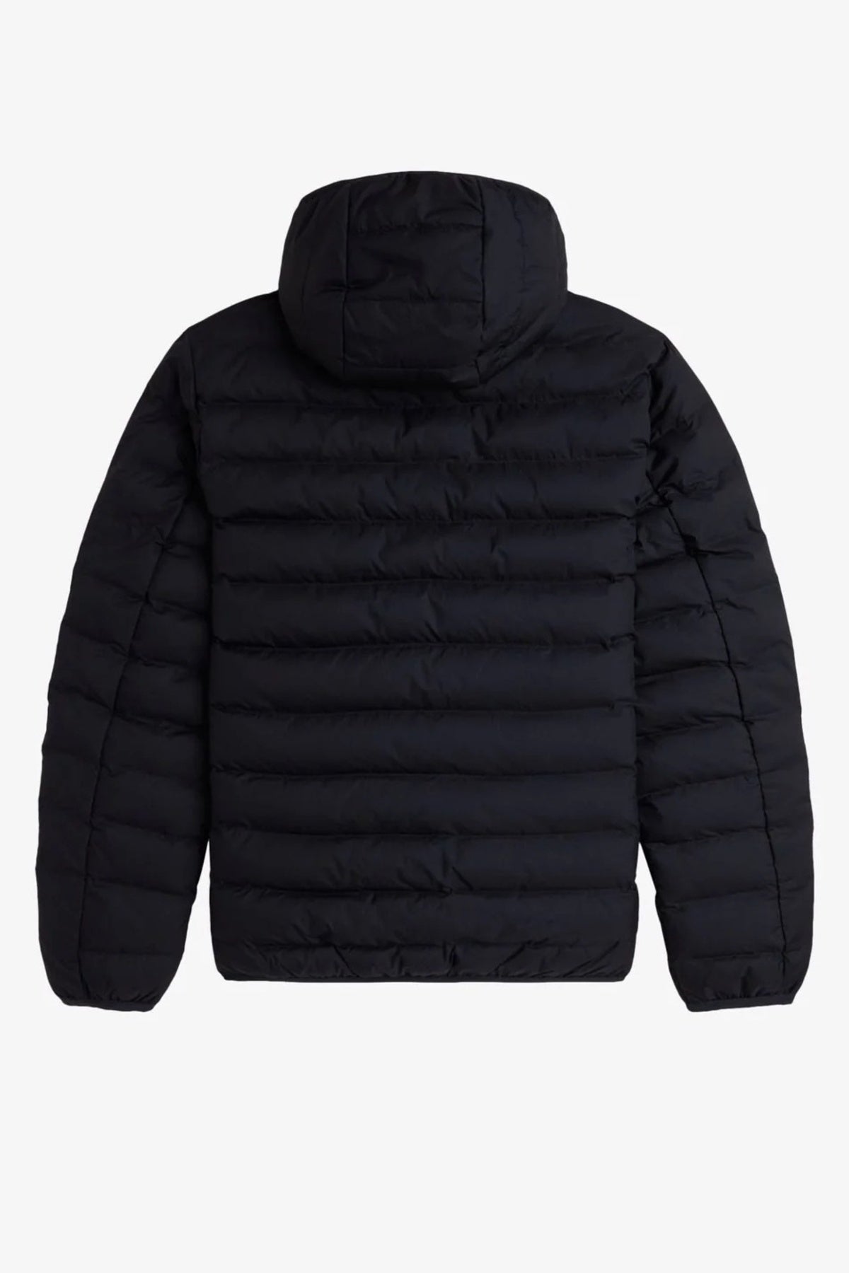 FRED PERRY HOODED INSULATED JACKET en color NEGRO (2)