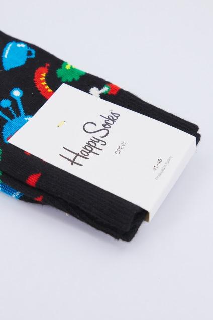 HAPPY SOCKS BAR en color NEGRO (3)