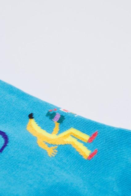 HAPPY SOCKS GBS en color AZUL (4)