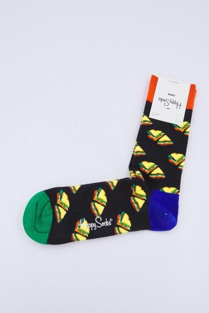 HAPPY SOCKS LOV en color NEGRO (1)