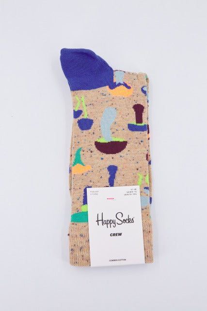 HAPPY SOCKS MMU en color MARRON (1)
