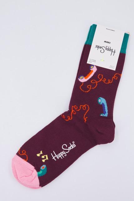 HAPPY SOCKS SIT en color BURDEOS (1)