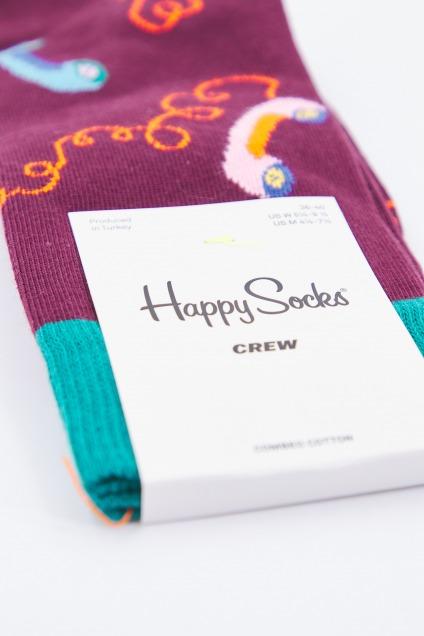 HAPPY SOCKS SIT en color BURDEOS (3)