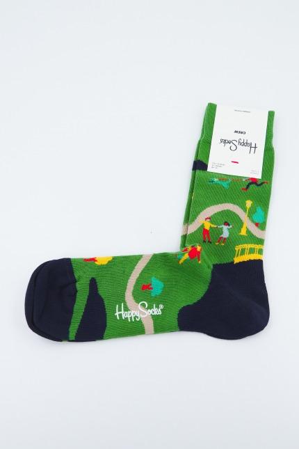 HAPPY SOCKS WAP en color VERDE (1)