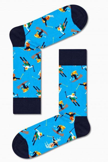 HAPPY SOCKS SKI SKIING SOCK en color AZUL (1)