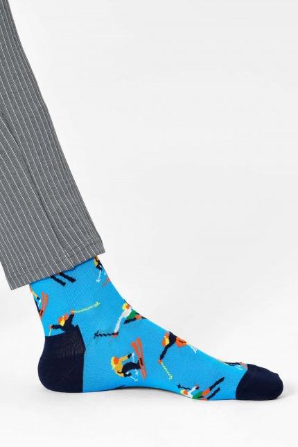 HAPPY SOCKS SKI SKIING SOCK en color AZUL (3)