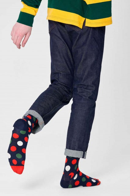 HAPPY SOCKS BIG DOT GIFT BOX en color AZUL (3)