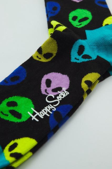 HAPPY SOCKS ALIEN en color NEGRO (4)