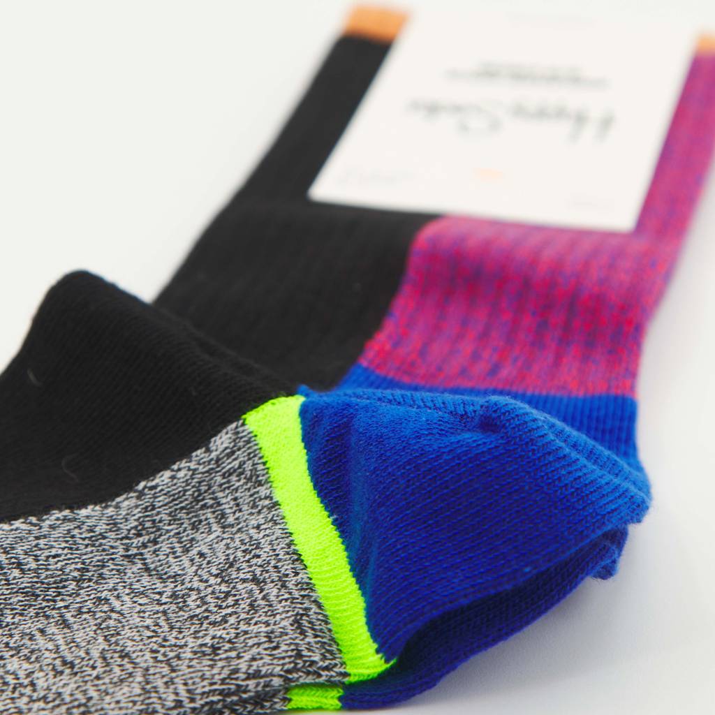 HAPPY SOCKS BLOCKED FIELDS SOCK en color MULTICOLOR (7)