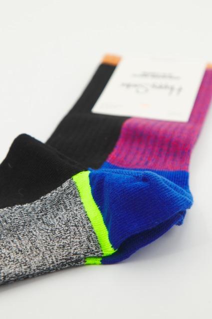 HAPPY SOCKS BLOCKED FIELDS SOCK en color MULTICOLOR (3)