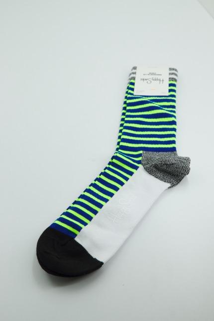 HAPPY SOCKS NEON STRIPE THIN CREW en color MULTICOLOR (1)