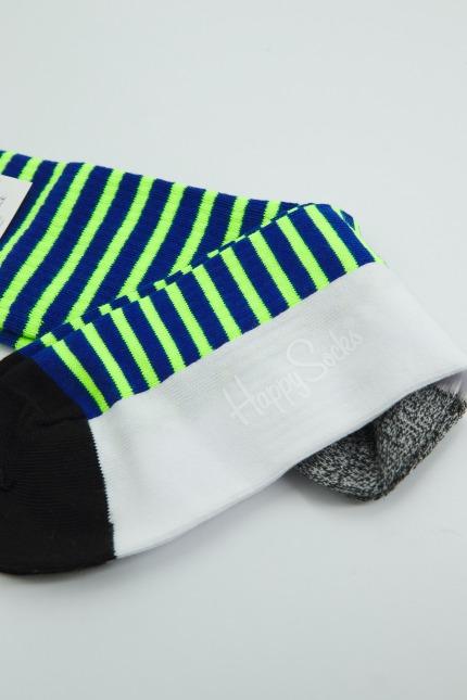 HAPPY SOCKS NEON STRIPE THIN CREW en color MULTICOLOR (4)