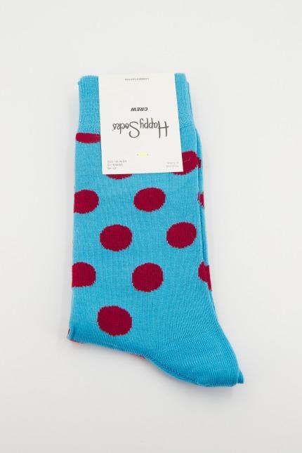 HAPPY SOCKS BIG DOT en color AZUL (1)