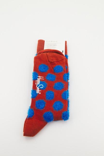 HAPPY SOCKS BIG DOT en color MARRON (2)