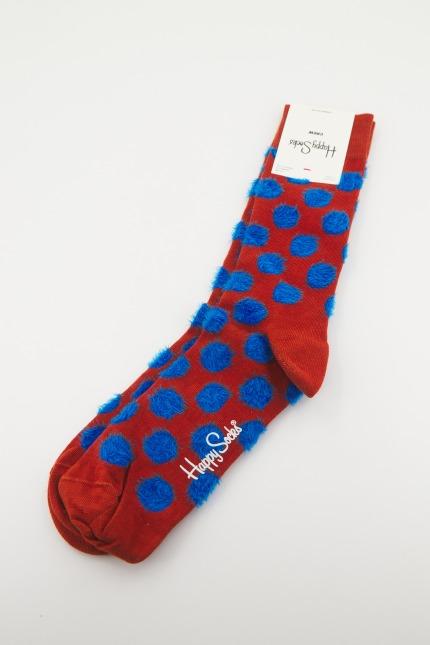 HAPPY SOCKS BIG DOT en color MARRON (3)