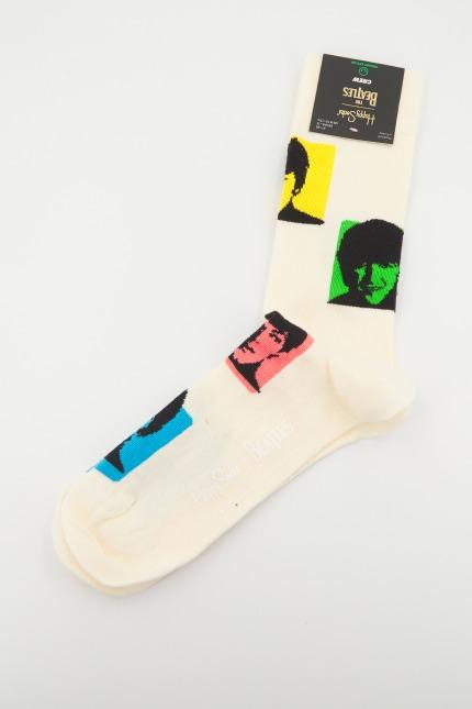 HAPPY SOCKS BEATLES YELLOW SUBMARINE en color BLANCO (3)