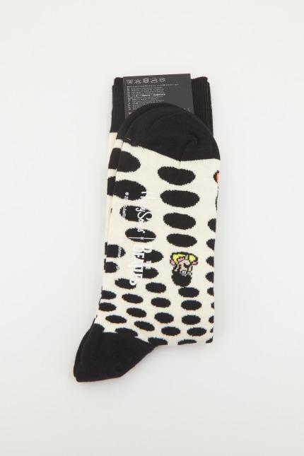 HAPPY SOCKS BEATLES en color BLANCO (2)