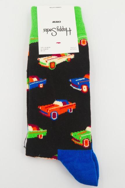 HAPPY SOCKS CAR en color NEGRO (1)