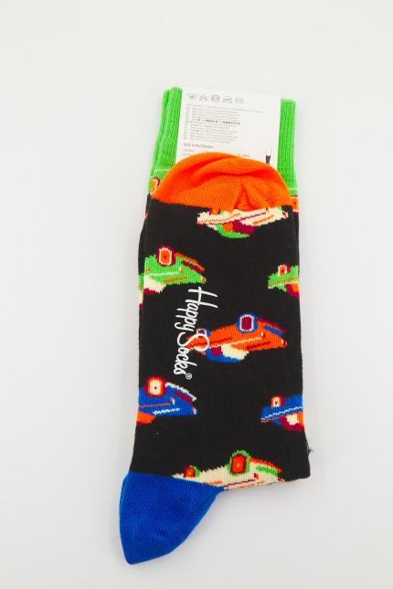 HAPPY SOCKS CAR en color NEGRO (2)