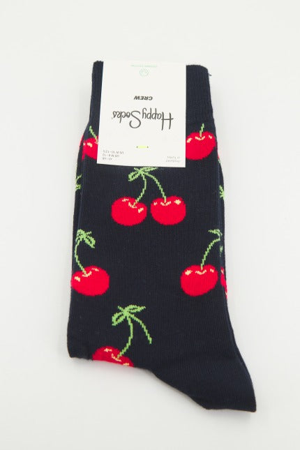 HAPPY SOCKS CHERRY en color AZUL (2)