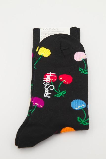 HAPPY SOCKS CHERRY en color NEGRO (2)