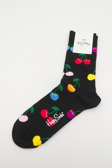 HAPPY SOCKS CHERRY en color NEGRO (3)