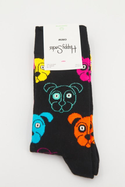 HAPPY SOCKS DOG en color NEGRO (2)